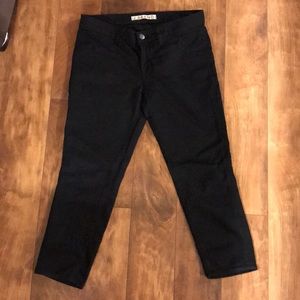 J brand cropped black pants